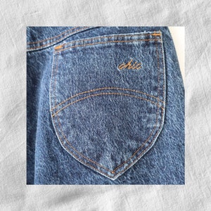 Vintage Chic Mom Blue Jeans, Size 14 Petite/30&quot; Waist, Vintage Denim, 80s  90s Jeans, Y2K, High Rise Jeans, Vintage Streetwear, Tapered