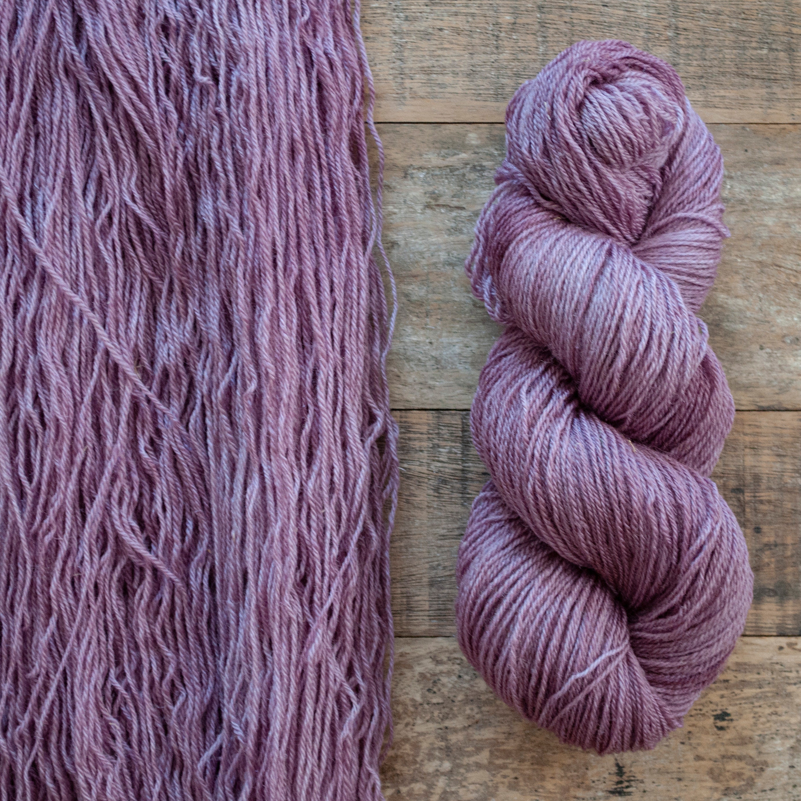 Mohair Wool blend fingering weight sock yarn, 405 yards per skein, non