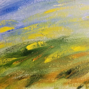 Abstract Landscape (Original Oil Painting)