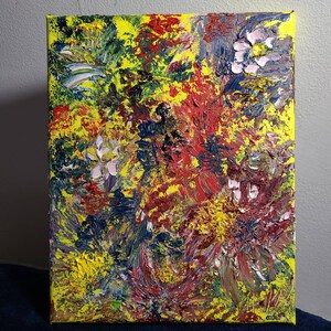 Emotional Floral (Original Oil Painting)