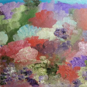 Fun with Colors! (Original Oil Painting)