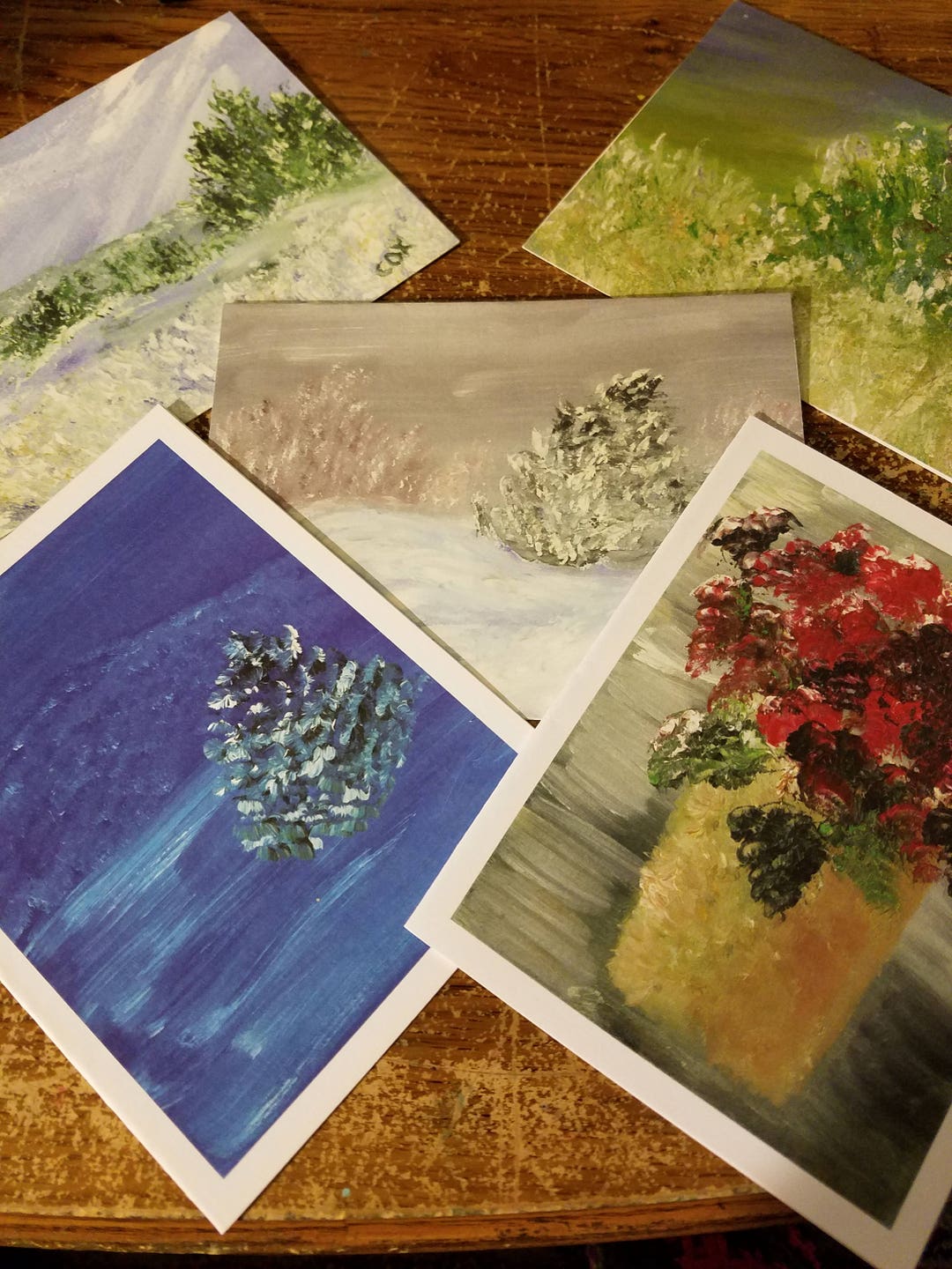 Assorted CHRISTMAS Cards (boxed Set of 10 Cards With Envelopes) - Etsy