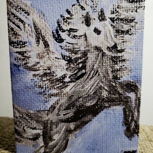 Pegasus (1 Blank  Note Card with White Envelope)
