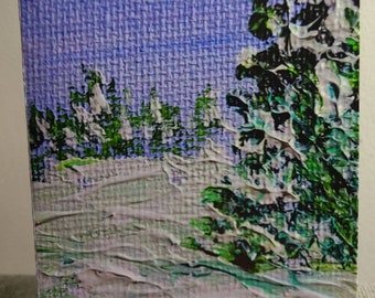 Landscape in Snow (Christmas Card Boxed Set of 10 cards with Envelopes)