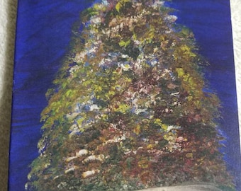 Tree Lighting  (Christmas Card Boxed set of 10 cards with envelopes)