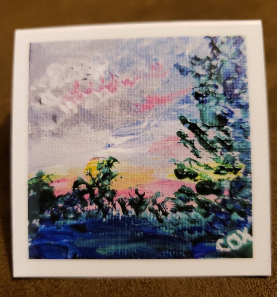 Meg's Backyard  (Laminated Magnetic Bookmark)