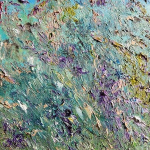 Wildflower Abstract (Original Oil Painting)