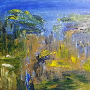 Rock Wall (Original Oil Painting)