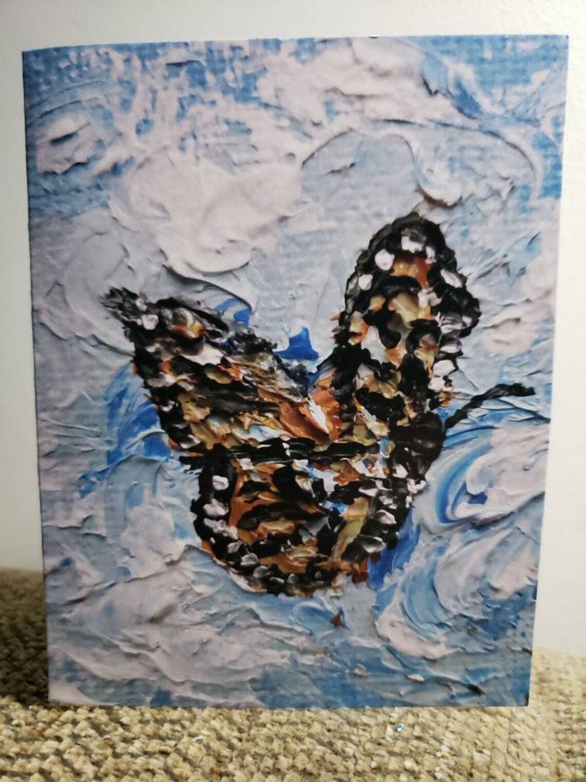 Assorted BUTTERFLY Note Cards (boxed Set of 10 Blank Note Cards With ...