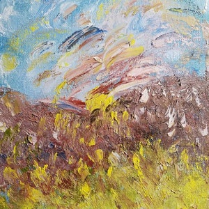 October Sunset (Original Oil Painting)