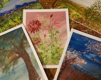 Assorted NOTE Cards (Boxed Set of 10 Blank Note Cards with Envelopes)