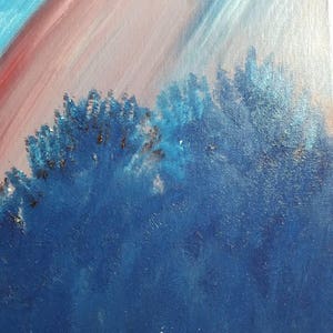 Thanksgiving Sunset (Original Oil Painting)