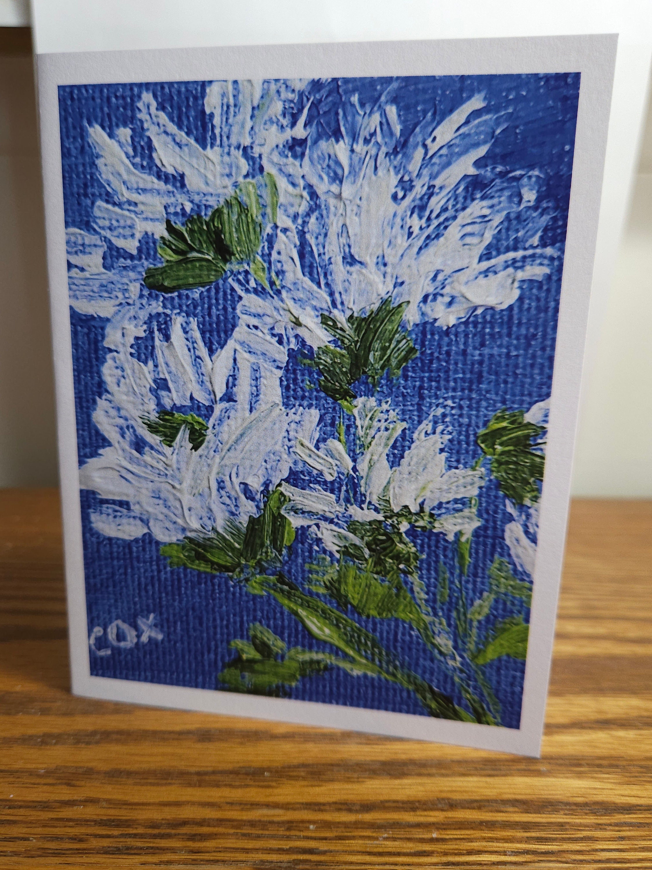 White Daisies (1 Blank Note Card With White Envelope) - Etsy