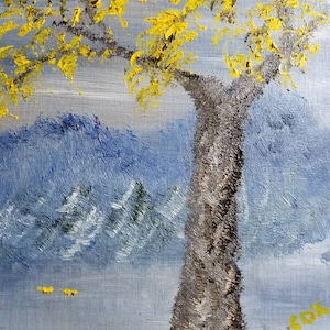 Late Fall Color (Original Oil Painting)
