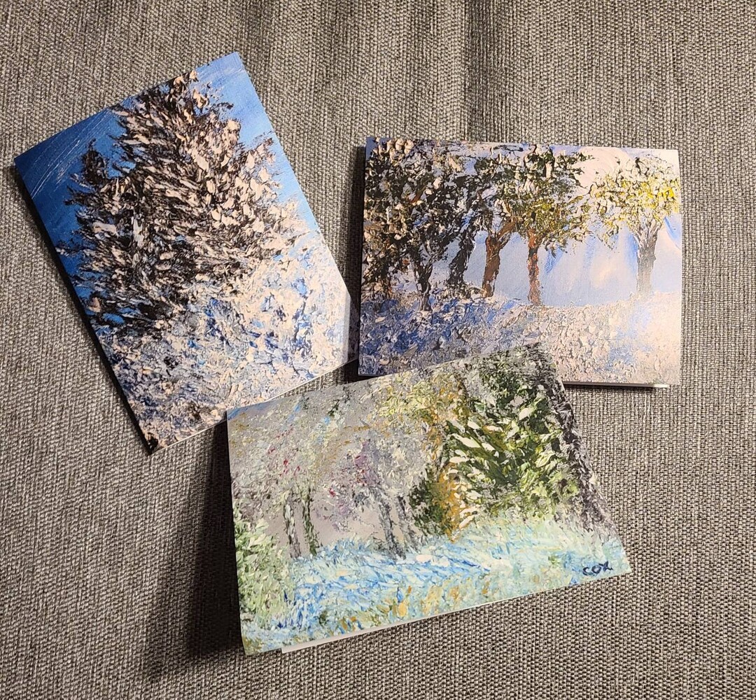 Hand-selected Cards (boxed Set of 10 Blank Cards With Envelopes) - Etsy