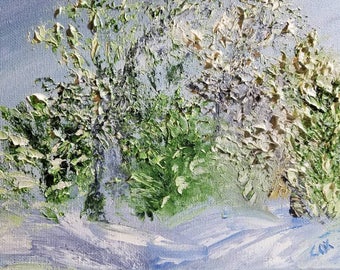 First Snow (Original Oil Painting)