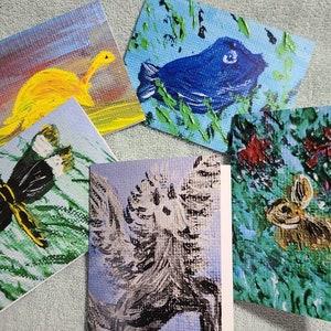 Assorted KIDS Note Cards (Boxed Set of 10 Blank Note Cards with Envelopes)