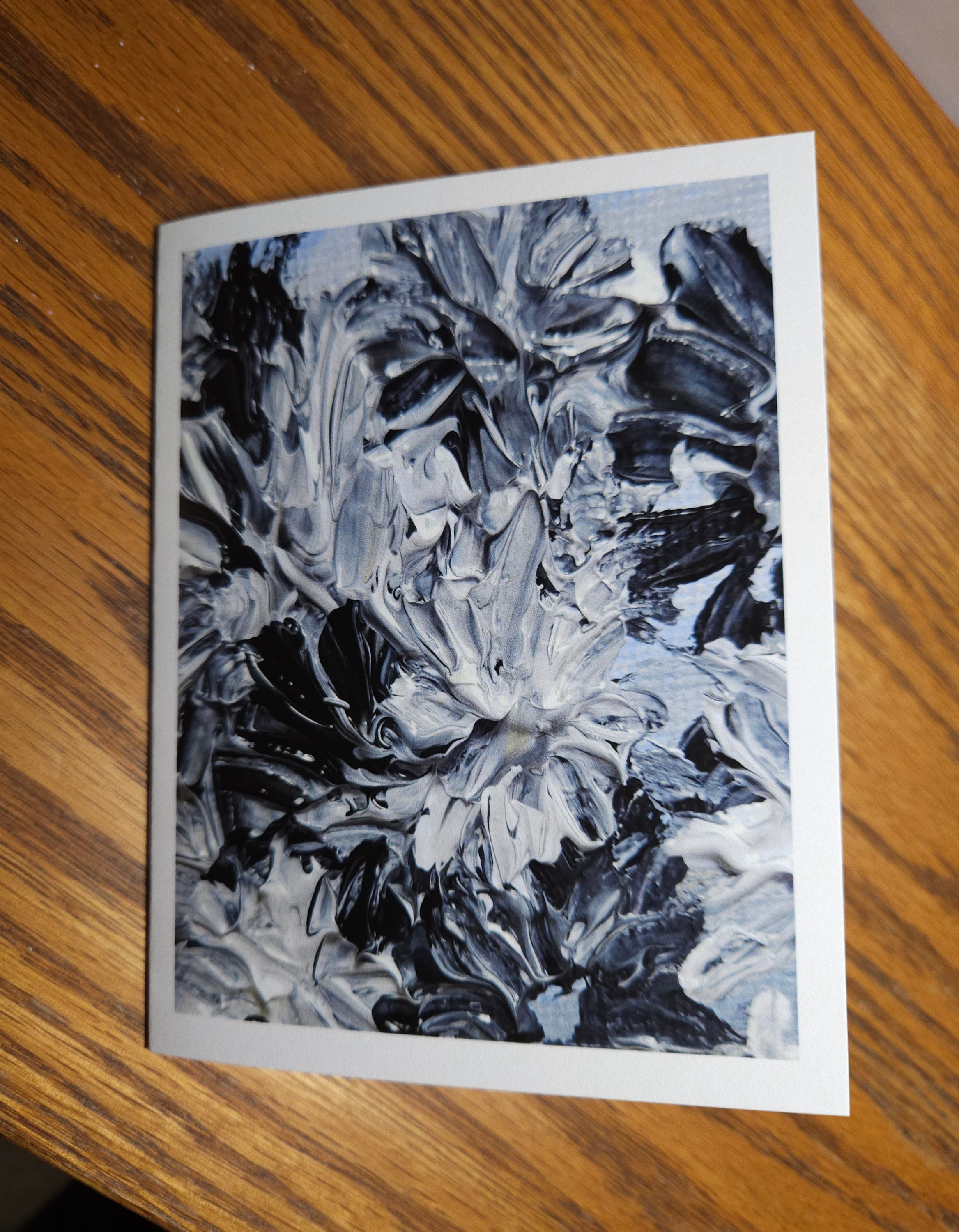 Daisies in Black and White (blank Note Cards With White Envelopes) - Etsy