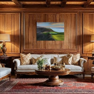 Torrey Pines Golf Course Art Print, San Diego Landscape, Groomsman Gift