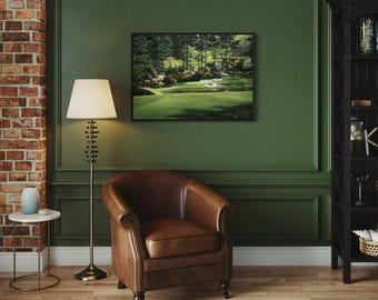 Augusta National Golf Art Print: Golden Bell, Amen Corner, Limited Edition
