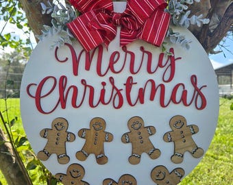 Gingerbread Merry Christmas