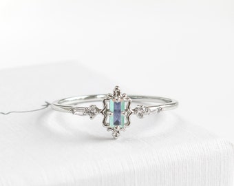 Meghan Royal Ring, Dainty, Delicate, Pink Stone, Marquise Stones, Trendy Rings,  For Her, Gift for Girlfriend Wife Women, Dainty Ring