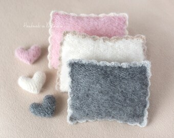 Fuzzy Posing Pillow, Newborn Photo Prop