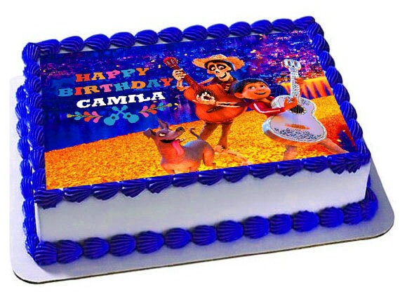 coco edible cake topper