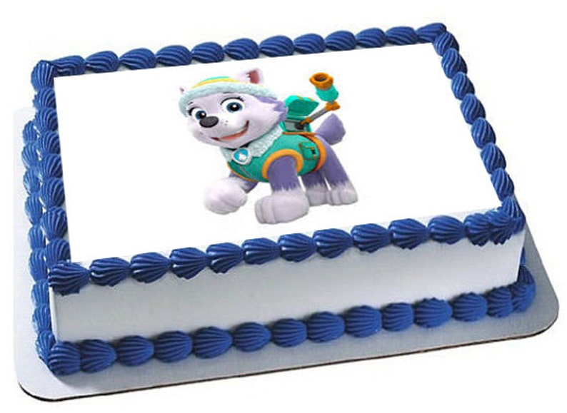 paw patrol everest cake