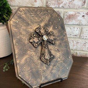 Cross Tabletop Plaque