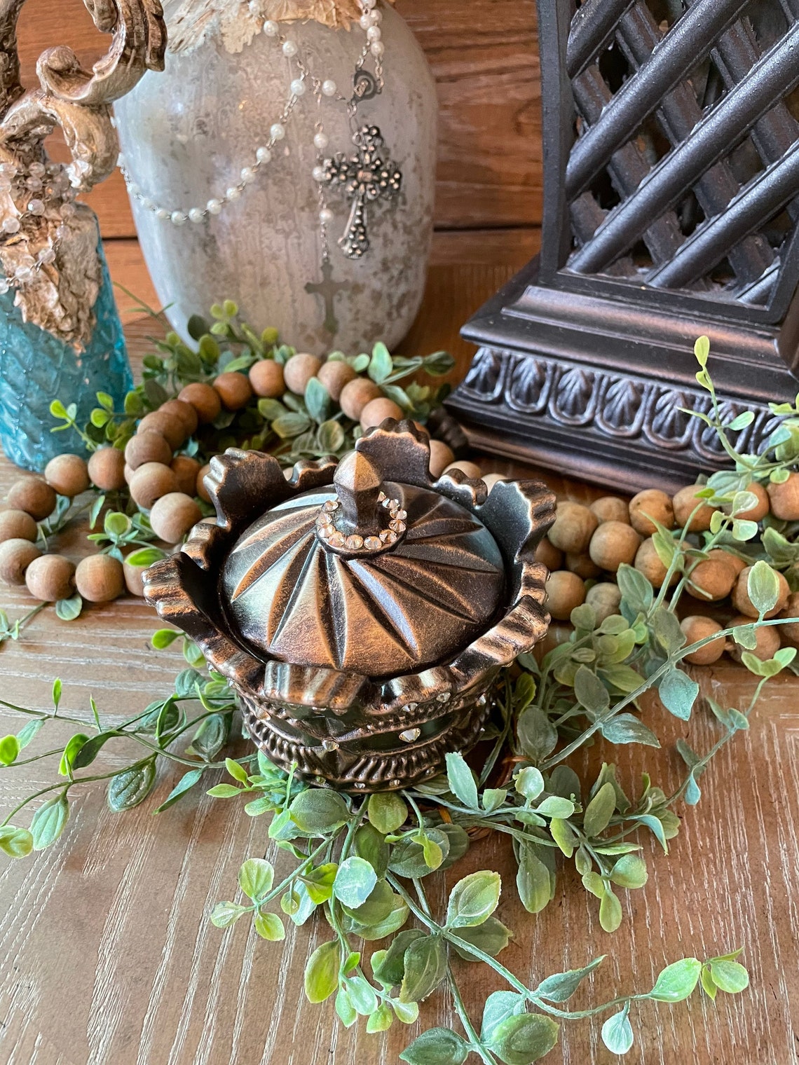 Tabletop Crown Crown Candle Topper Etsy