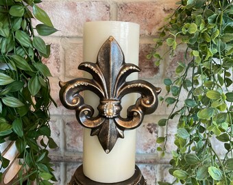 Fei Gifts Fleur de Lis Votive Candle Holder PTC4735 Fei Gifts Fleur de Lis Votive Candle Holder PTC4735