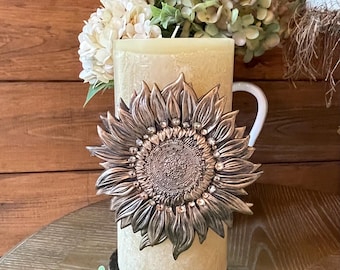 Sunflower Candle Pin