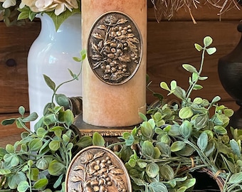 Set of 2 Ornate Candle Pins