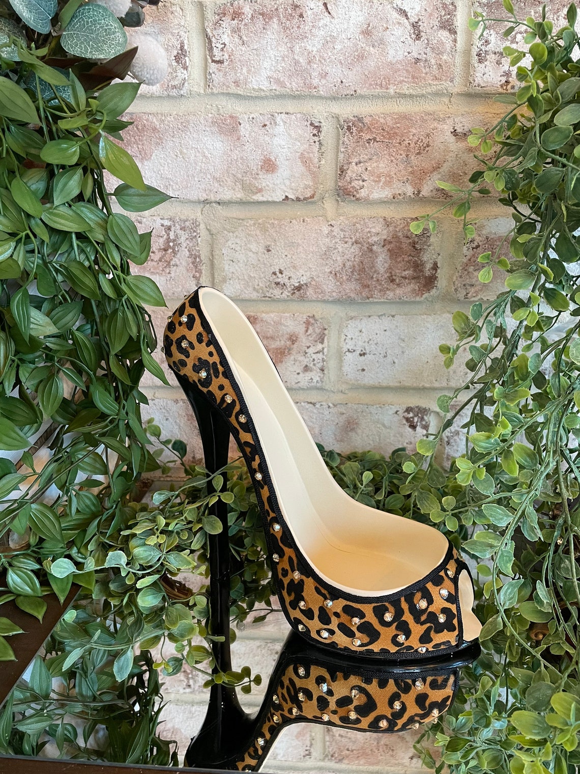 Stiletto High Heel Wine Bottle Holder Etsy