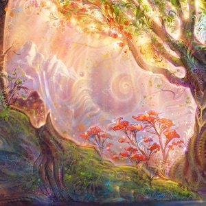 OvO- Art Prints - Visionary Owl Nature