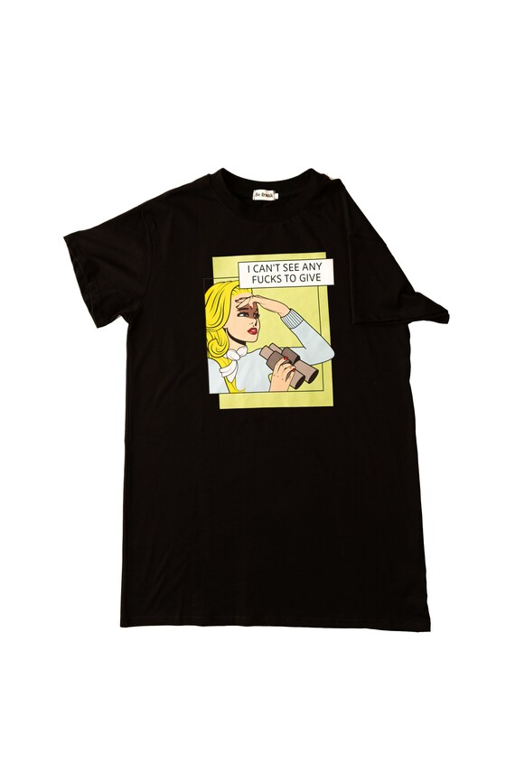 pop art t shirt dress Pop Art T Shirt Dress | Graphic Print Wear | Pop Culture Fashion | for Artists