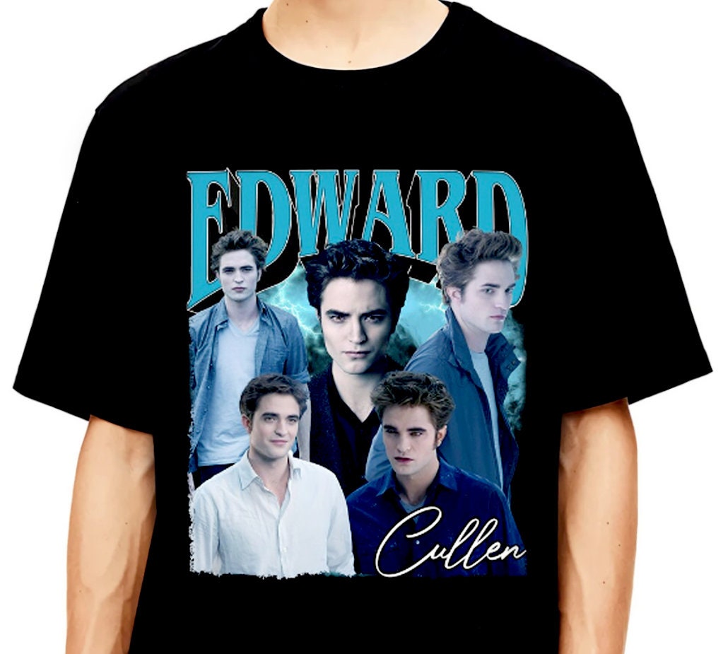Edward Cullen Shirt, Edward Cullen Twilight Shirt, Twilight Sweatshirt,  Vintage Twilight Saga Movie Shirt, Film Series Shirt, Twilight Merch sold  by Barry Moore, SKU 38818615
