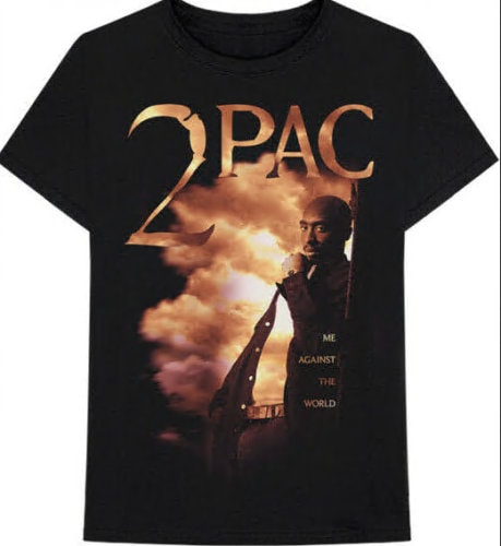 Tupac Shakur T-Shirt, 2Pac Tupac Shakur Me Against The World T-Shirt