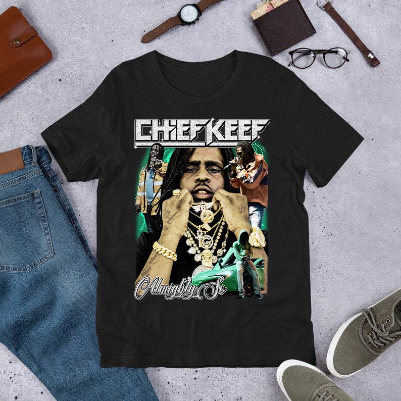 Chief Keef Rap Tee, Vintage Rap T-shirt, Hip Hop T-shirt, Vintage Hip Hop T Shirt