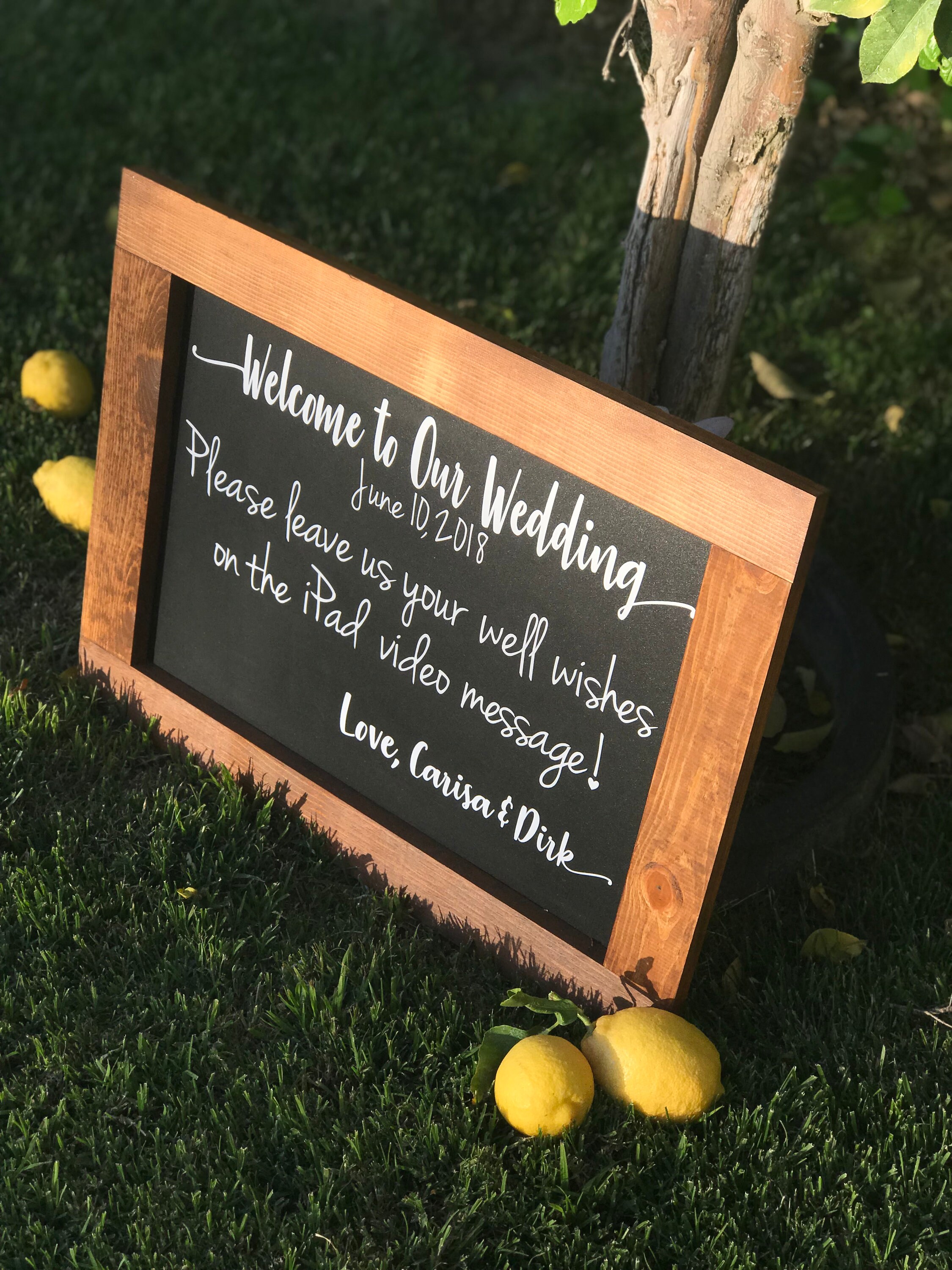 Custom Chalkboard Signs Chalkboard Sign Wedding Chalkboard Etsy