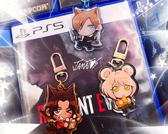 RESIDENT EVIL 4 acrylic charms