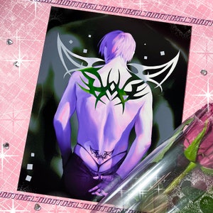RESIDENT EVIL 4: Leon S Kennedy tattoo print