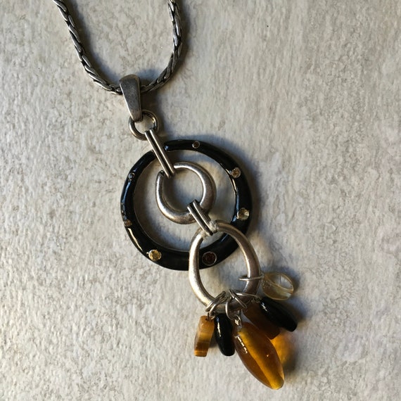 CHICO'S Necklace, Statement Necklace, Vintage Nec… - image 1