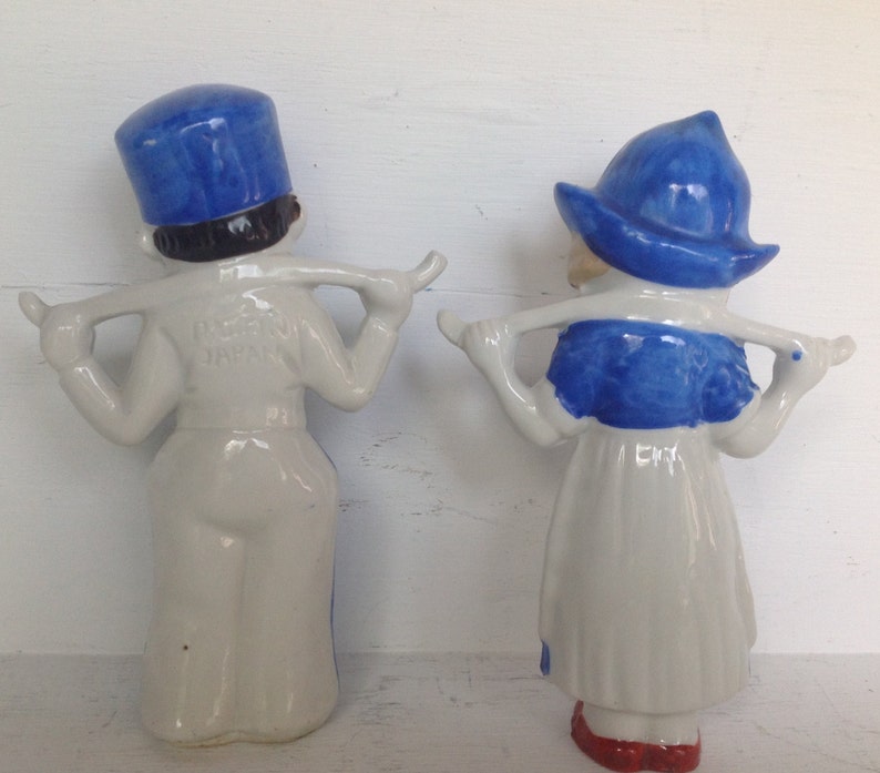 Vintage 1930s - 1940s Ceramic, Dutch Boy and Girl Figurines, Set of 2 ...