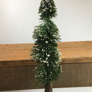 Bottle Brush Trees, Vintage Christmas, 17&quot;, Bottle Brush Tree, Christmas Trees, Christmas Village, Vintage Supplies, Putz Houses