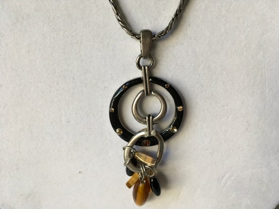 CHICO'S Necklace, Statement Necklace, Vintage Nec… - image 6