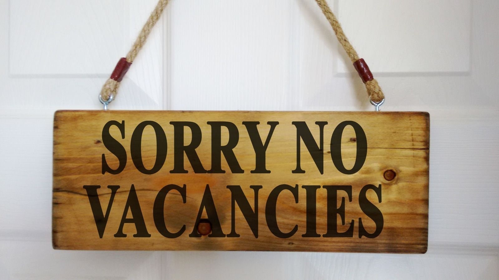 Vacancies No Vacancy Sign Hotel Guest House BandB Backpackers