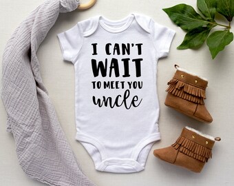 I Can't Wait To Meet You Uncle, Can't Wait to meet you, Pregnancy announcement  (#057)