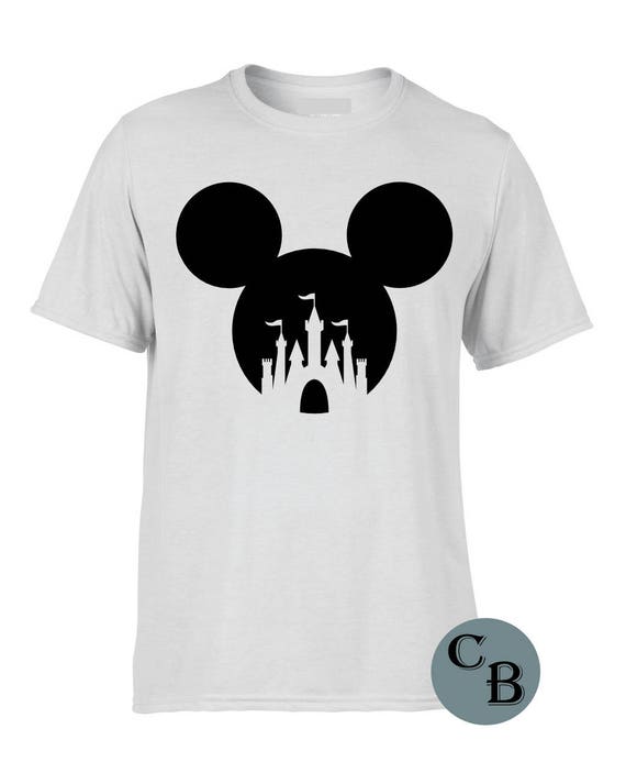 Disney Castle Mickey Mouse Disney Family T-shirts Disney | Etsy